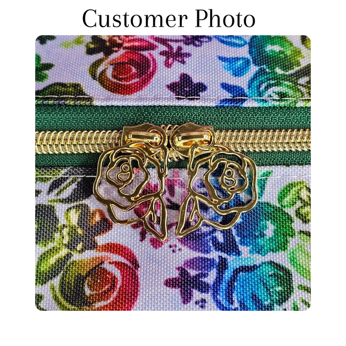 #5 Flower | Zipper Pull - Pack of 5