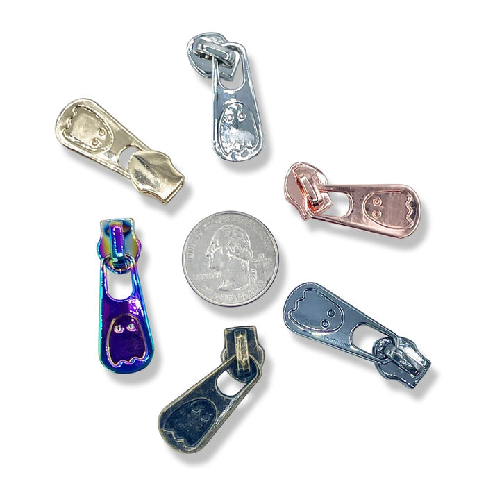 #5 Ghost Tab | Zipper Pull - Pack of 5
