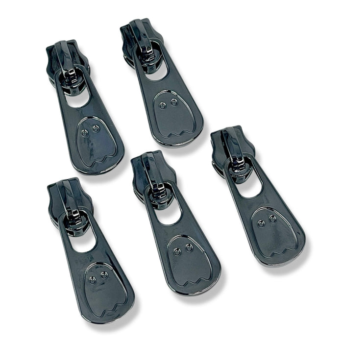 #5 Ghost Tab | Zipper Pull - Pack of 5