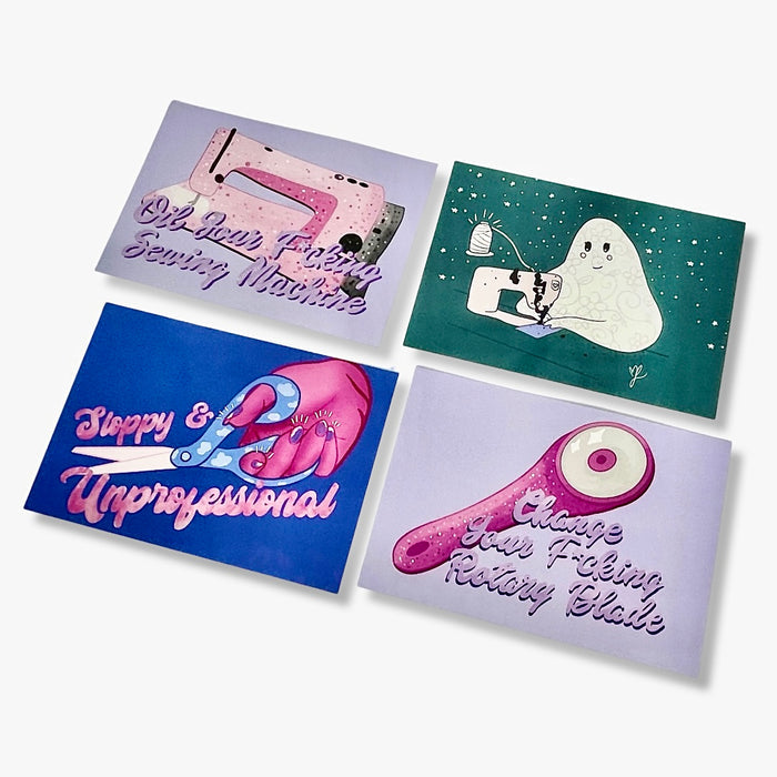 5" x 7" Holographic Art Print Set