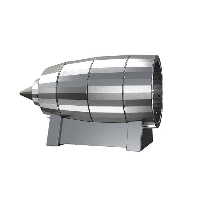 57pcs 3D Mechanical Rotating Turbine Jet Engine Model Kit -Air Force