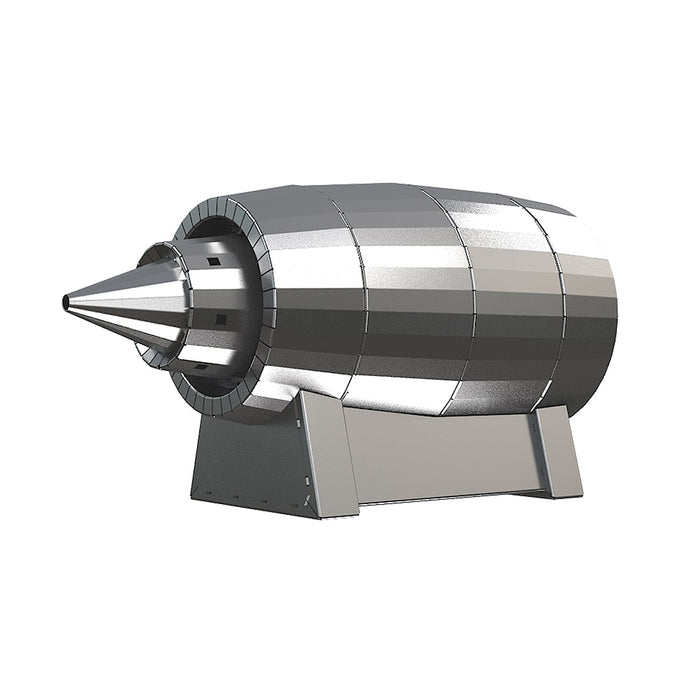 57pcs 3D Mechanical Rotating Turbine Jet Engine Model Kit -Air Force