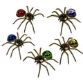 5pcs/Set Multi-functional Cat-eye Spider Brooch Fridge Magnet Model Kits
