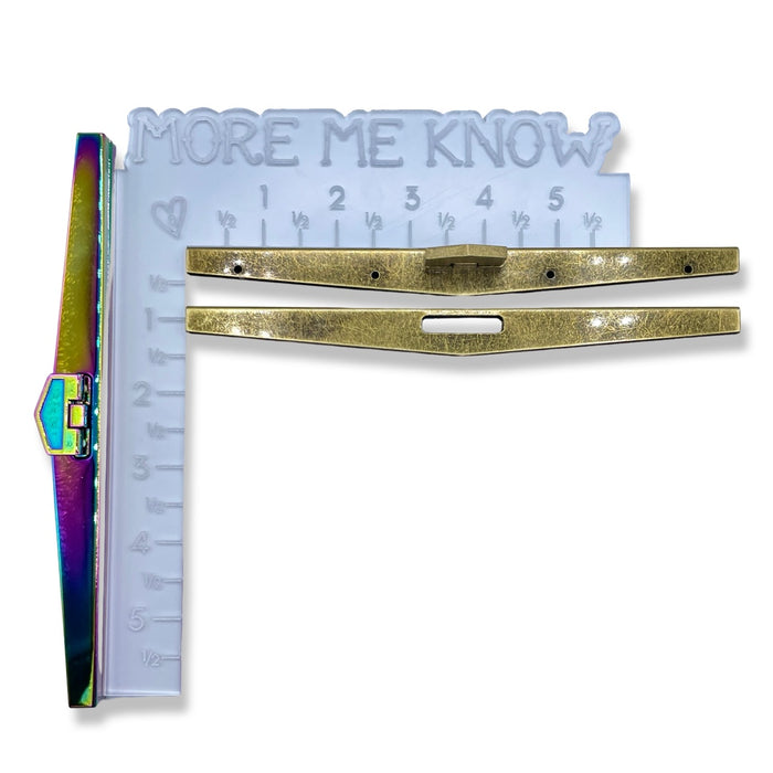 7.5" Obtuse Geometric | Single Wallet Frame