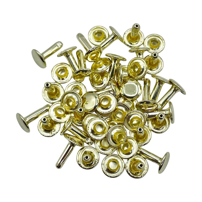 9 mm x 12 mm Double Cap Rivets | Pack of 25