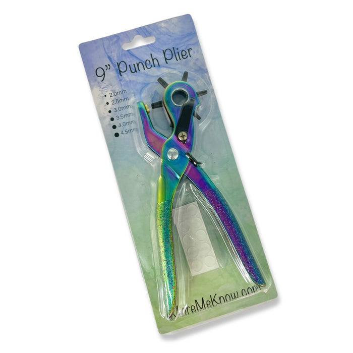 9” Rainbow Hole Punch Plier