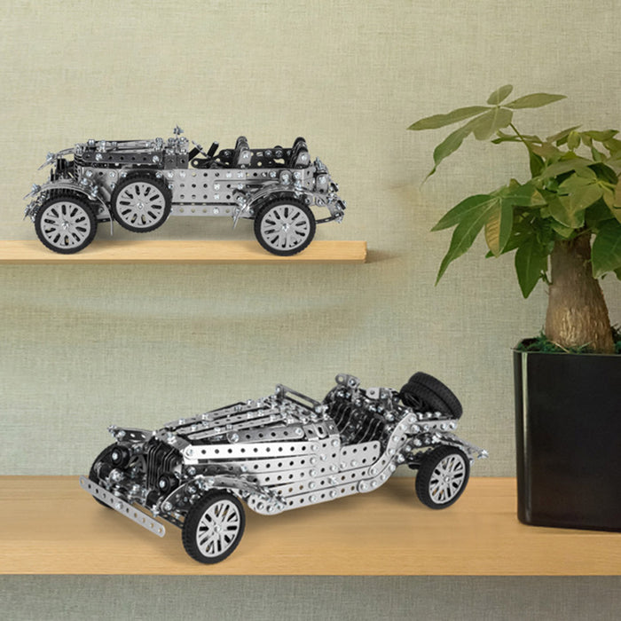 980PCS+ 3D Metal Convertible Model DIY Assembly Kit
