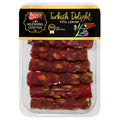 Acikel Pomegranate Flavored Pistachio String Turkish Delight brings together the fruity brightness of pomegranate and the rich crunch of premium pistachios in a soft, chewy lokum experience.