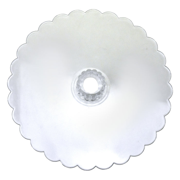 Acrylic Cake Stand, 12-Inch, 6-Count - Clear