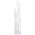 Acrylic Candle Holder Centerpiece, Clear, 8-Cylinder, 54-Inch