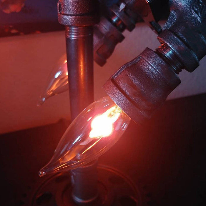 American Industrial Plastic Retro Steam Punk Rocket Lamp