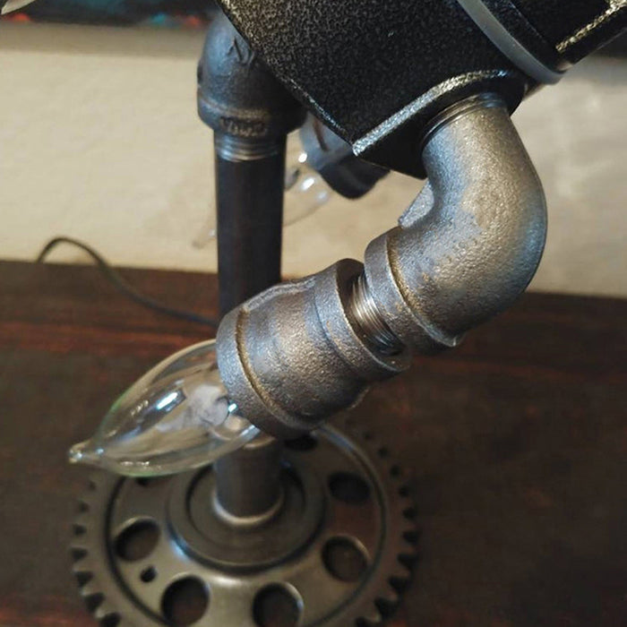 American Industrial Plastic Retro Steam Punk Rocket Lamp