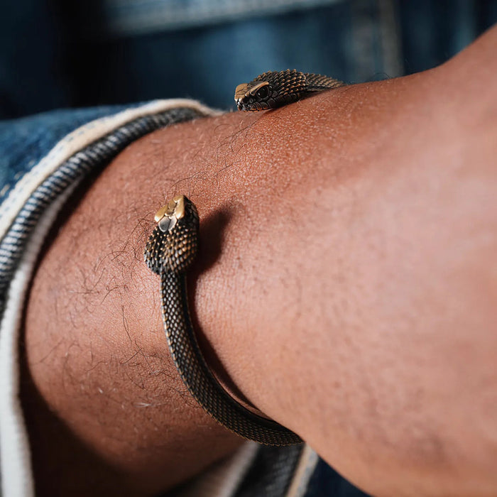 Amphisbaena Double-Headed Snake Bracelet
