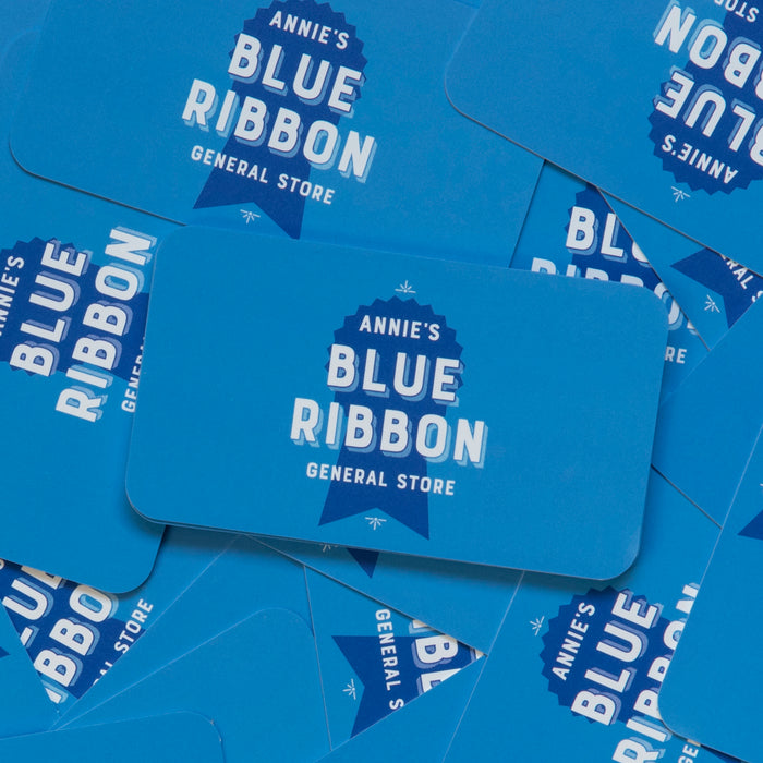 Annie's Blue Ribbon Gift Card