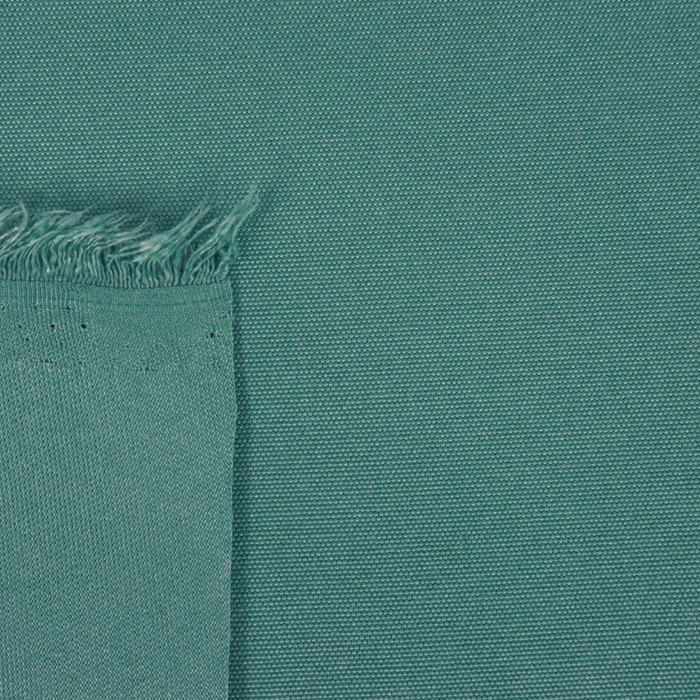 This ReNew Solid is in a de-staurated shade of teal that gives it an antique-like color.