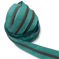 Aquamarine | #5 Antique Gold Zipper by the Yard - 3 Yard Singles