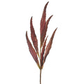 Artificial Willow Leaf Stem, Mauve, 30-1/2-Inch