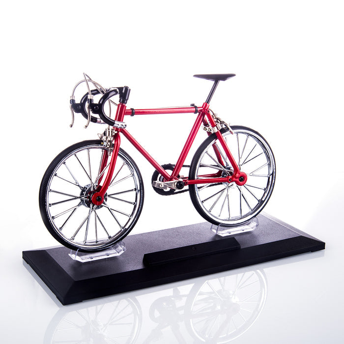 Assembly Bicycle Toy Metal Simulation Road Bike DIY Model Kit 90Pcs