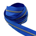 Azul Profundo | #3 Black Nickel Zipper by the Yard - 3 Yard Singles