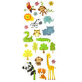 Baby Animals Paper Craft Sticker Sheet, 1-1/2-Inch, 55-Piece