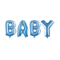 Baby Foil Text Balloon, 32-Inch Letter, 4-Piece