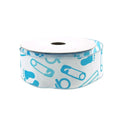 Baby Shower Items Polyester Wired Ribbon, 1-1/2-inch, 10-yard
