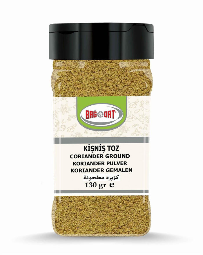 Bagdat Coriander Powder brings the warm, citrusy aroma of freshly ground coriander seeds straight from Türkiye to your kitchen.