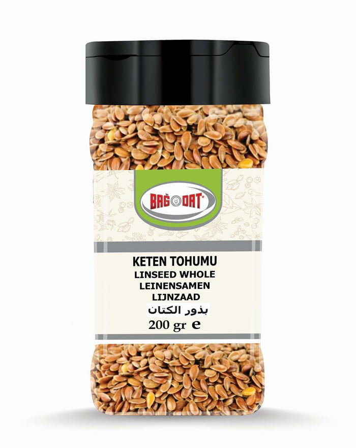Bagdat Flax Seed is a versatile pantry staple made from high-quality whole flax seeds.
