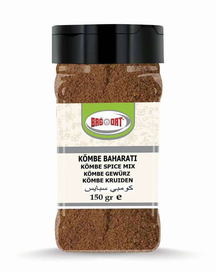 Bagdat Kombe Spice Blend is a traditional aromatic mixture crafted to bring the warm, festive flavors of Kombe cookies and cakes to your kitchen.