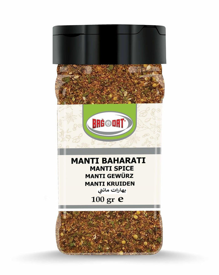 Bagdat Manti Seasoning Spice Mix is a carefully balanced blend of traditional Turkish herbs and spices created specifically for enhancing manti, the beloved Turkish dumplings.