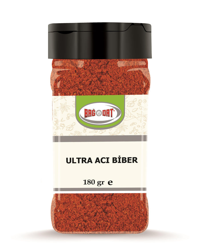 Bagdat Ultra Hot Red Pepper Flakes bring bold heat and vibrant color straight from Türkiye to your kitchen.