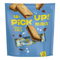 Bahlsen Pick Up Minis Choco are delicious bite-sized biscuit sandwiches filled with smooth chocolate cream.
