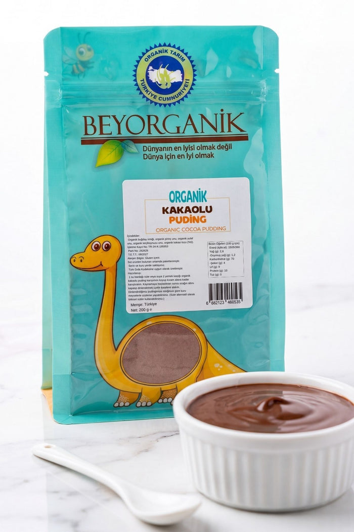 BEYORGANIK Organic Cacao Pudding is a clean-label, wholesome pudding mix made with carefully selected organic grains and cacao.