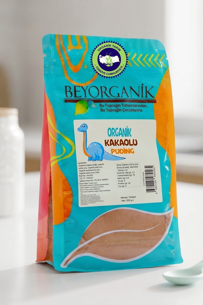 BEYORGANIK Organic Cacao Pudding is a clean-label, wholesome pudding mix made with carefully selected organic grains and cacao.