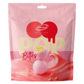 Enjoy a light and crunchy treat with Bind Strawberry White Chocolate Coated Rice Puff Dragee.