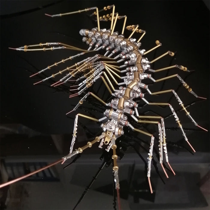 Biochemical Mechanical Scutigera Metal Model Building Kits Insect Art