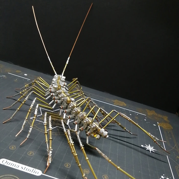 Biochemical Mechanical Scutigera Metal Model Building Kits Insect Art