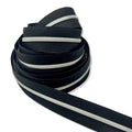 Black | #3 Nickel Zipper by the Yard - 5 Yard Singles