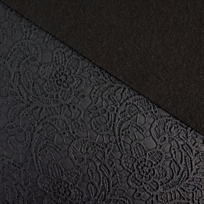 Black Lace | 18" Mid-Weight Vinyl Roll