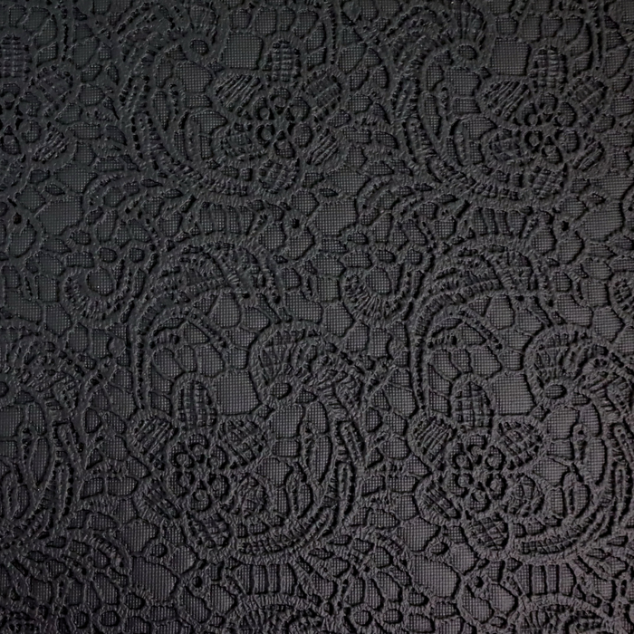 Black Lace | 18" Mid-Weight Vinyl Roll