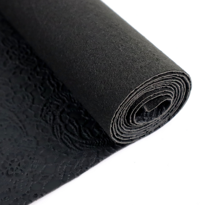 Black Lace | 18" Mid-Weight Vinyl Roll
