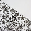 Black & White Teacup | 18" Luxe Vinyl Roll - Mid-Weight