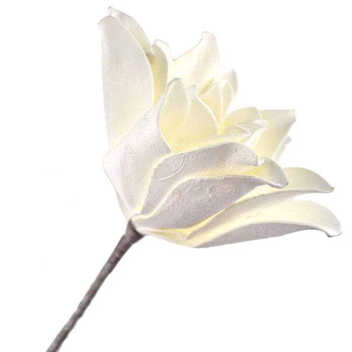 Blooming Floral Foam New Dahlia Stem, 36-Inch, White