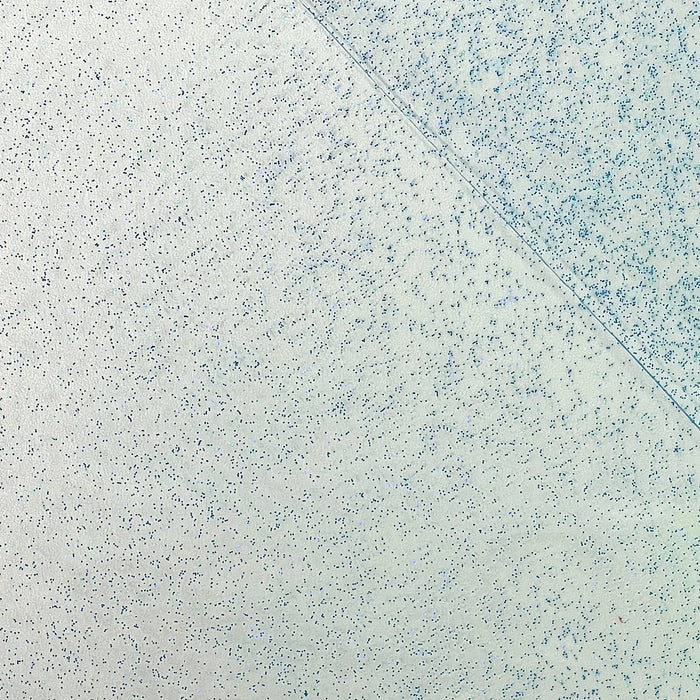 Blue Glitter | 18" Clear TPU Vinyl Roll