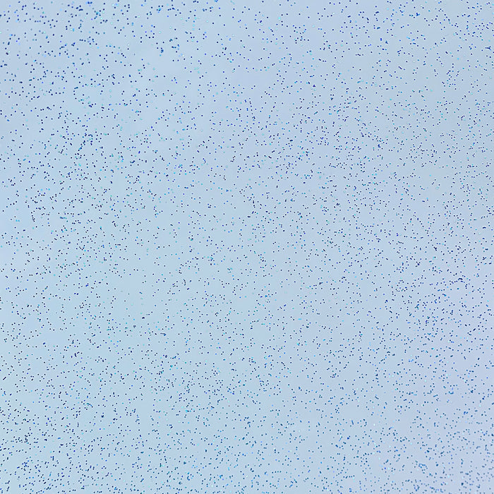 Blue Glitter | 18" Clear TPU Vinyl Roll