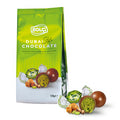 Bolci Dubai Chocolate Pistachio Kadayif Filled Bar brings together the richness of smooth milk chocolate, crunchy roasted kadayif strands, and premium Antep pistachios in one elegant treat.