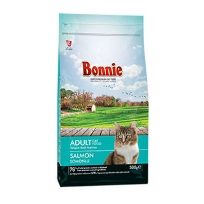 Bonnie Seafood Adult Dry Cat Food is specially formulated for adult cats, providing complete and balanced daily nutrition in a convenient dry kibble form.