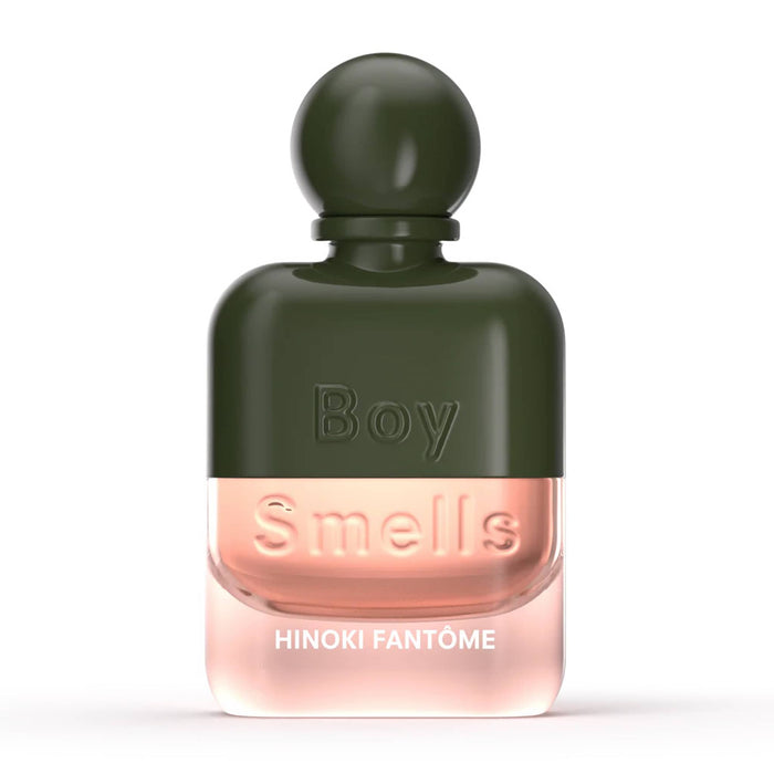 Boy Smells Hinoki Fantome scented eau de parfum 50ml bottle, front view.