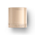 Boy Smells So Vanilla scented 9 ounce Essentials candle in cream glass vessel, front view.