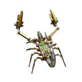 Brass Metal Scorpion Metal Model Kits with Green Lights